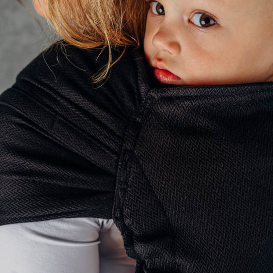 LennyLamb LennyLamb Hybrid Preschool - Little Herringbone Black Ebony