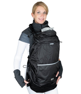 Hoppediz Fleece-cover 3in1 - Anthrazit