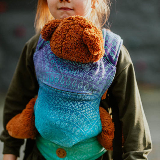 LennyLamb LennyLamb speelgoed draagzak - Peacock's Tail Fantasy