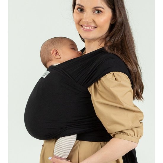 ISARA ISARA rekbare draagdoek - Onyx black