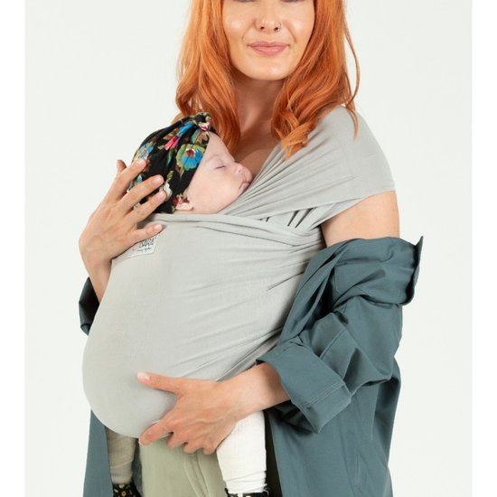 ISARA ISARA  rekbare draagdoek - Silver Grey