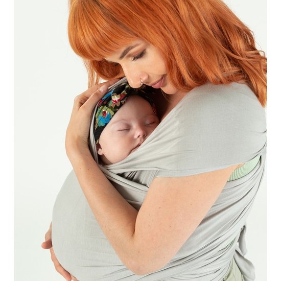 ISARA ISARA  rekbare draagdoek - Silver Grey