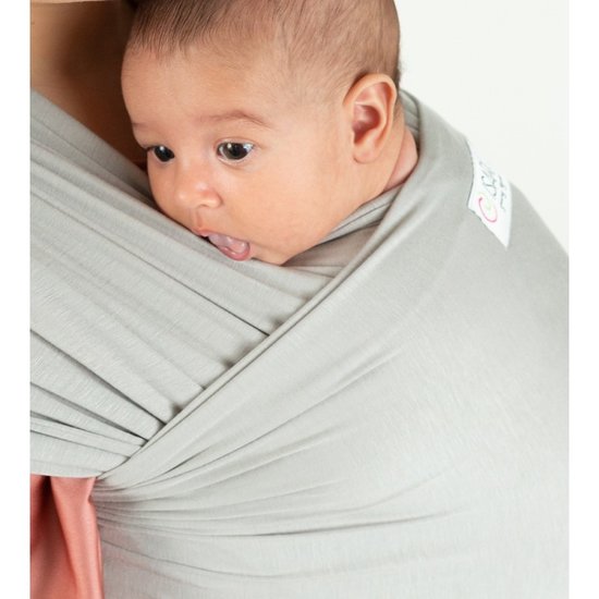 ISARA ISARA  rekbare draagdoek - Silver Grey