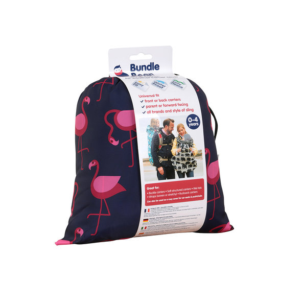 BundleBean BundleBean Draagcover Flamingo