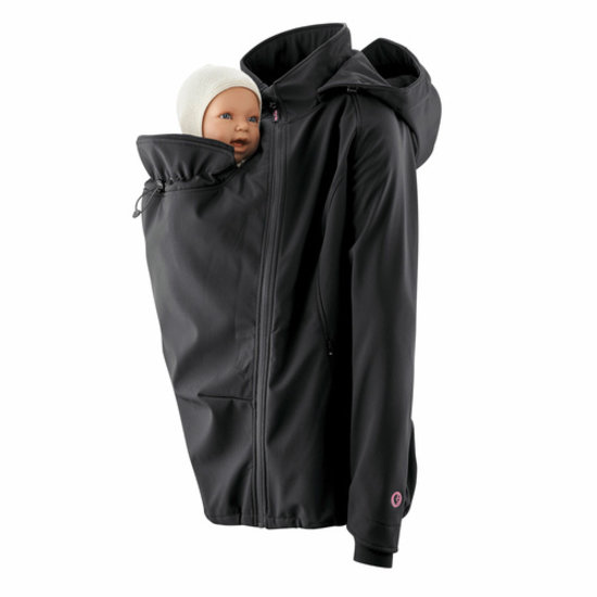 Mamalila Mamalila Softshell Babywearing Jacket Allrounder - Black