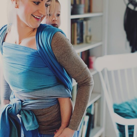 Little Frog  Little Frog draagdoek  - Dark Lazurite