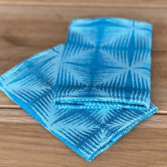 Little Frog  Little Frog  - Drool Pads Blue Glimmer