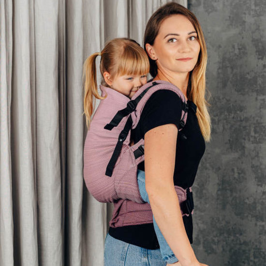 LennyLamb LennyPreschool - Little Herringbone Ombre Pink