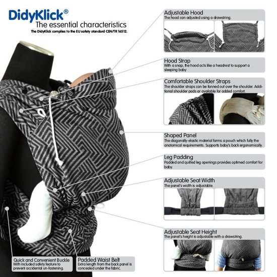 Didymos DidyKlick 4u - Ocean