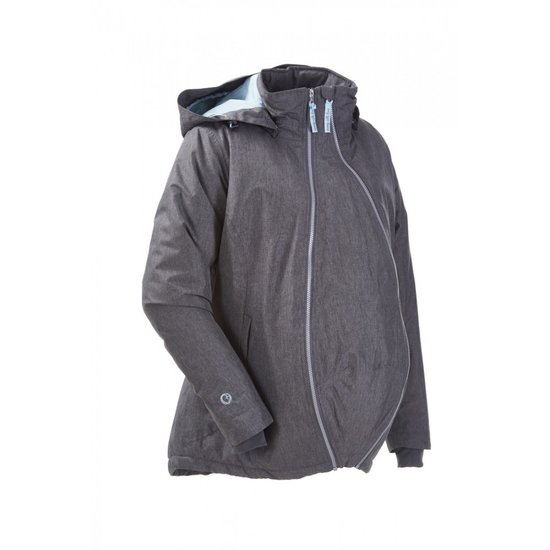 Mamalila Mamalila Winter Babywearing Jacket Ice grey - L