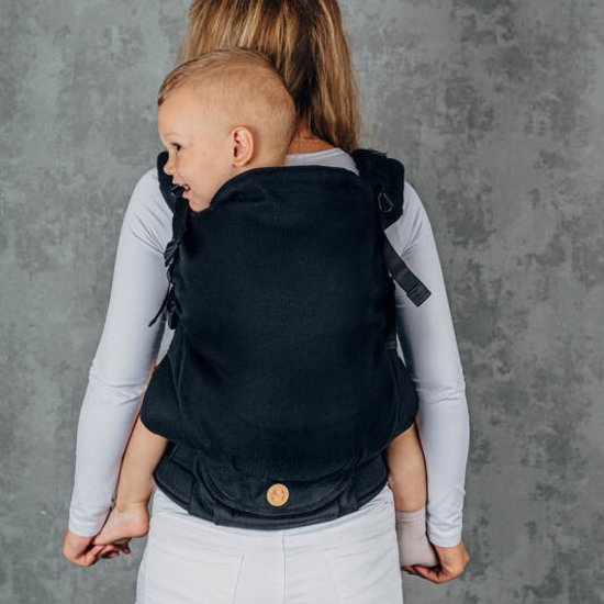 LennyLamb LennyPreschool - Little Herringbone Ebony Black