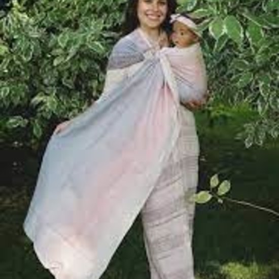 Little Frog  Little Frog ringsling - Cotton Foggy Cube