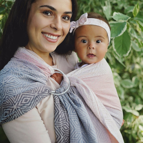 Little Frog  Little Frog ringsling - Cotton Foggy Cube