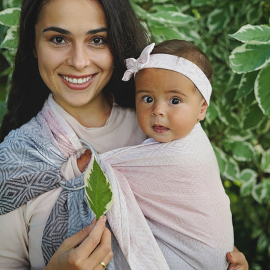 Little Frog  Little Frog ringsling - Cotton Foggy Cube