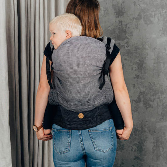 LennyLamb LennyPreschool - Little Herringbone Ombre Grey