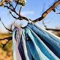 Hoppediz Hoppediz Ringsling - Perth Blau
