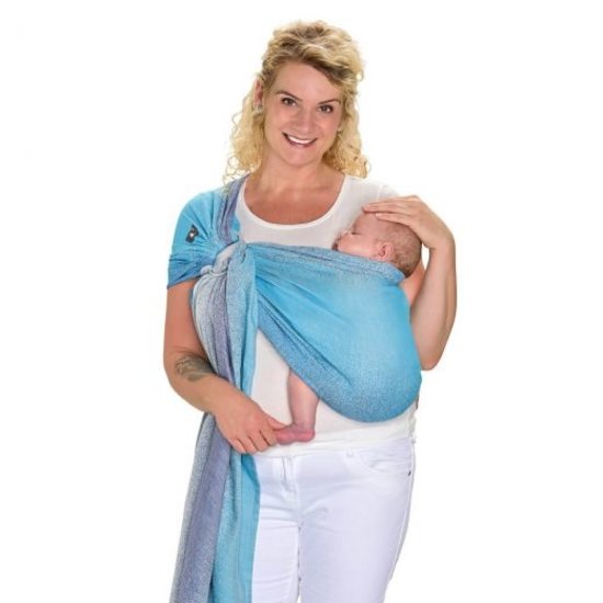 Hoppediz Hoppediz Ringsling - Perth Blau