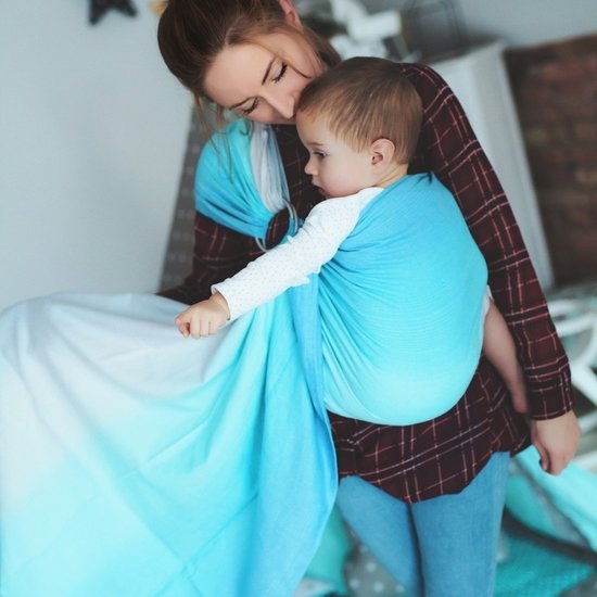 Little Frog  Little Frog ringsling - Bamboo Lazurite