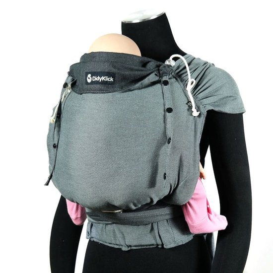 Didymos DidyKlick 4U - Antrazit Doubleface