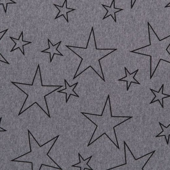 Hoppediz Hoppediz rekbare doek - Grey Stars