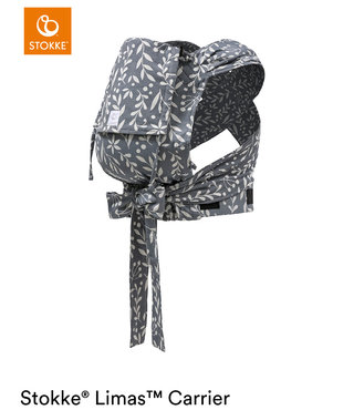StokkeÂ® Limasâ„¢ Baby Carrier - Floral Slate
