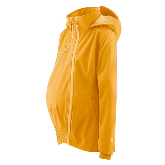 Mamalila Mamalila Softshell Babywearing Jacket Allrounder - Mustard