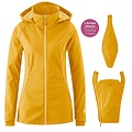 Mamalila Mamalila Softshell Babywearing Jacket Allrounder - Mustard