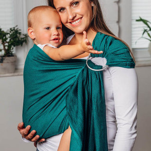 LennyLamb ringsling - Emerald