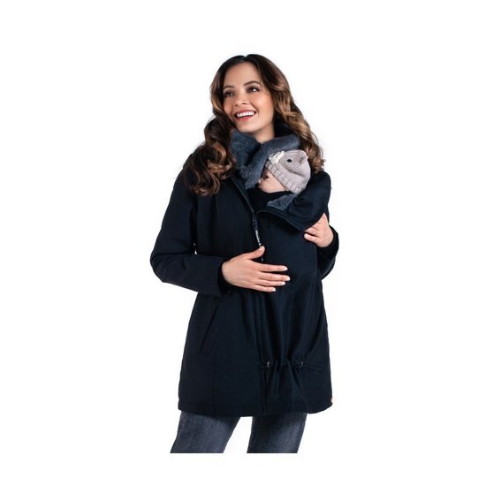 Wombat & Co Wallaby draag- en positiejas  - Black/Grey