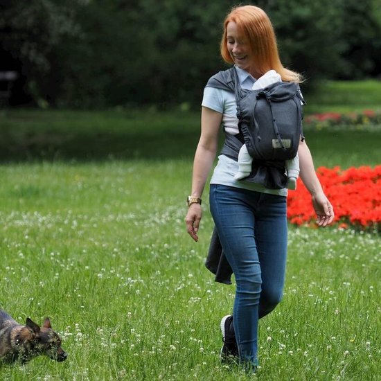 Storchenwiege Storchenwiege WrapBabyCarrier - Graphit
