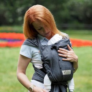 Storchenwiege WrapBabyCarrier - Graphite