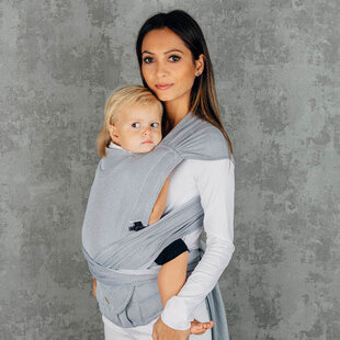 LennyHybrid Baby - Little Herringbone Grey