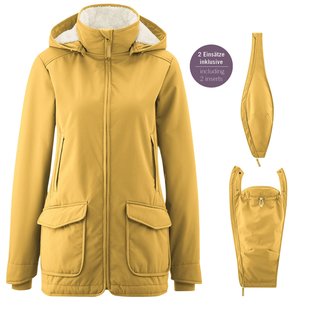 Mamalila Cosy Allrounder Babywearing Jacket - Mustard