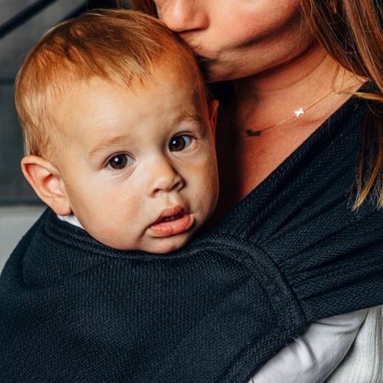 LennyLamb LennyHybrid Baby - Little Herringbone Black Ebony