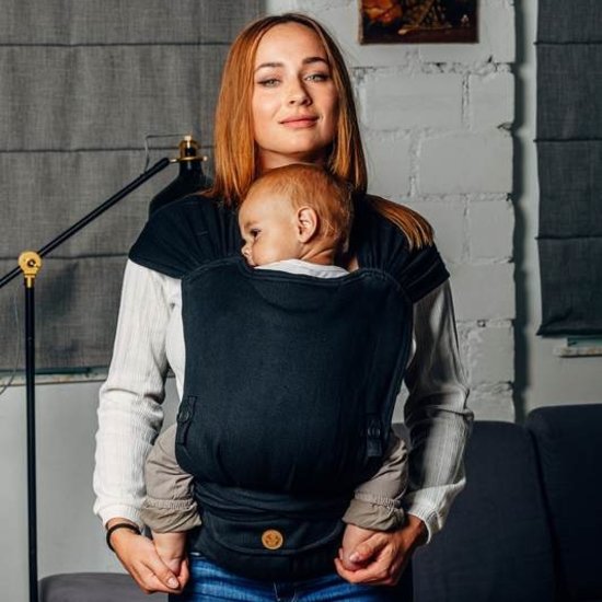 LennyLamb LennyHybrid Baby - Little Herringbone Black Ebony