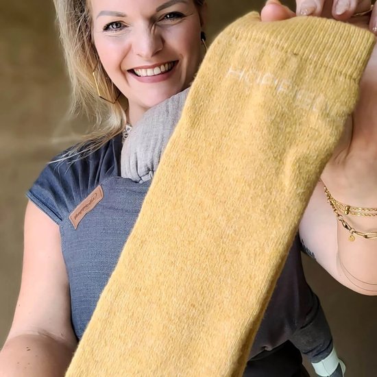 Hoppediz Beenwarmers Merinowol - Gold