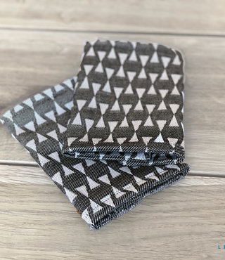 Little Frog Drool Pads - Gray Mosaic