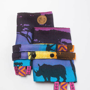 LennyLamb Drool Pads - Rainbow Safari 2.0