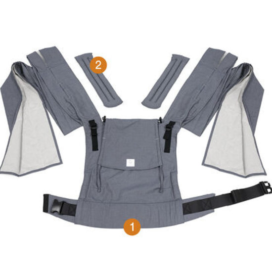 Stokke® Limas™ Stokke® Limas™ Babydrager Plus - Grey Melange
