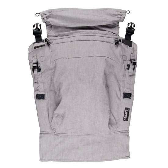 Hoppediz Nabaca Rugpand L - Poplin Gey