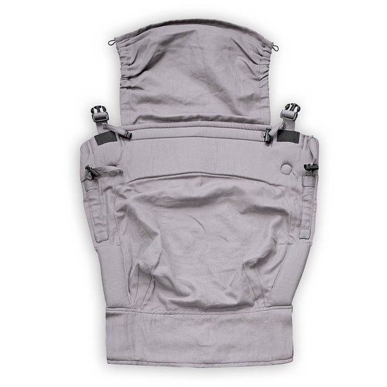 Hoppediz Nabaca Rugpand L - Poplin Gey