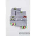 LennyLamb LennyLamb Drool Pads - Little Herringbone  Grey