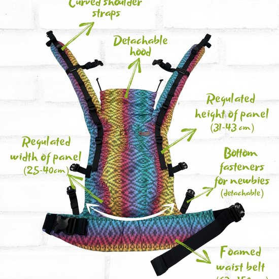 Little Frog  Little Frog Prime Carrier V3  - Natural Miles