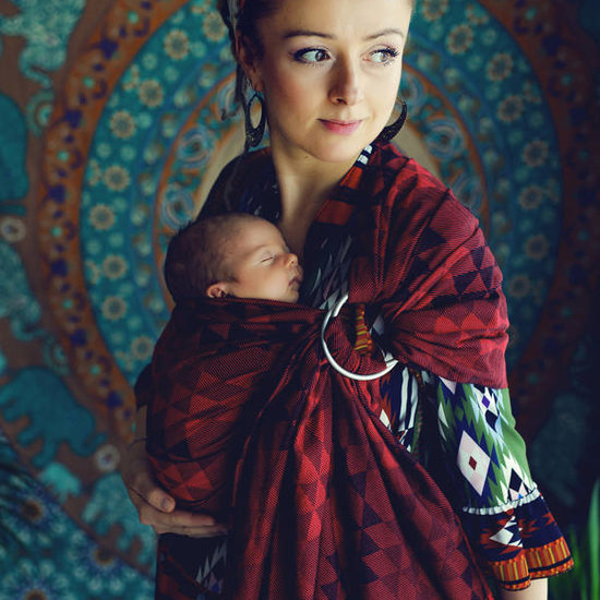 Little Frog  Little Frog ringsling - Ruby Illusion