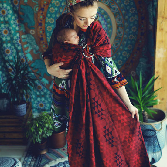 Little Frog  Little Frog ringsling - Ruby Illusion