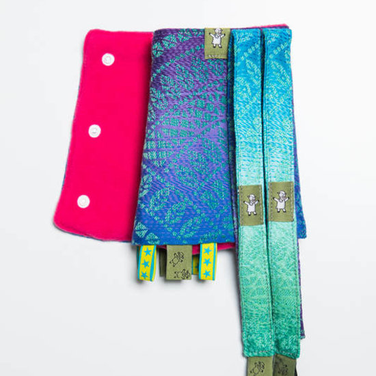 LennyLamb LennyLamb Droolpads - Peacock's Tail Fantasy