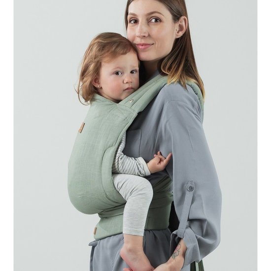 ISARA ISARA Quick halfbuckle  -Sage Green Linnen