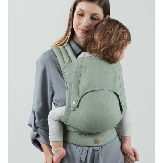 ISARA ISARA Quick halfbuckle  -Sage Green Linnen