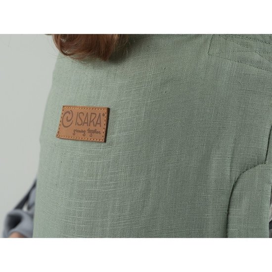 ISARA ISARA Quick halfbuckle  -Sage Green Linnen