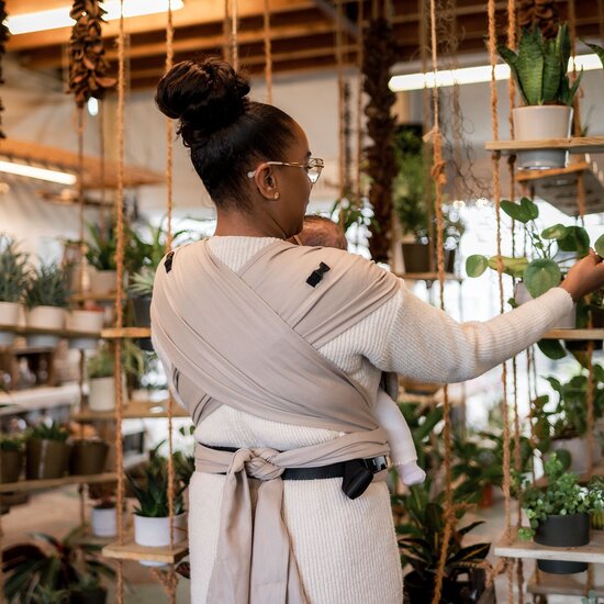 Pure Baby Love  Pure Baby Love Wrap  &  Go - Sand